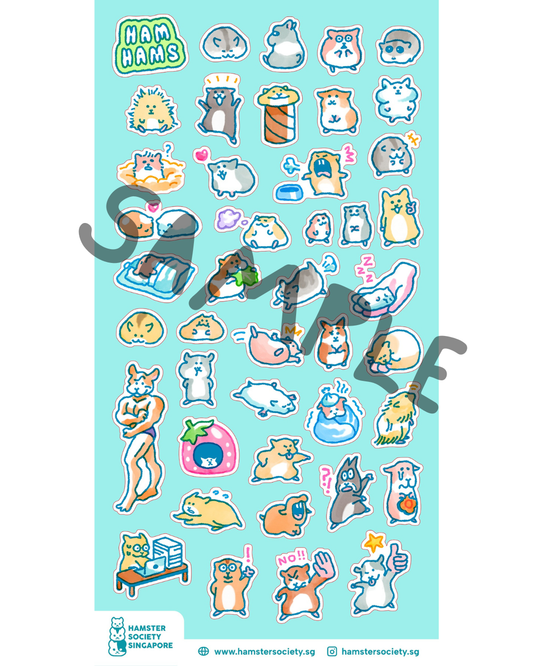 *PREORDER SHIPPING 27/12 ONWARDS* Hamster Society Singapore 2026 Calendar