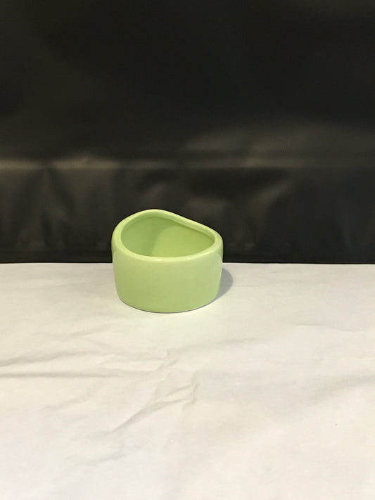 Preloved Green Ceramic Food Bowl