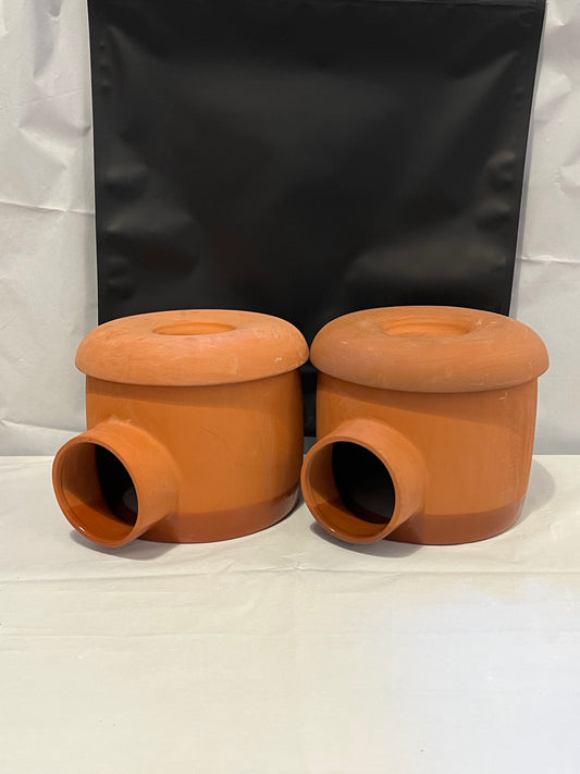 Preloved Terracotta Clay Jumbo Hideout (Sold Separately)