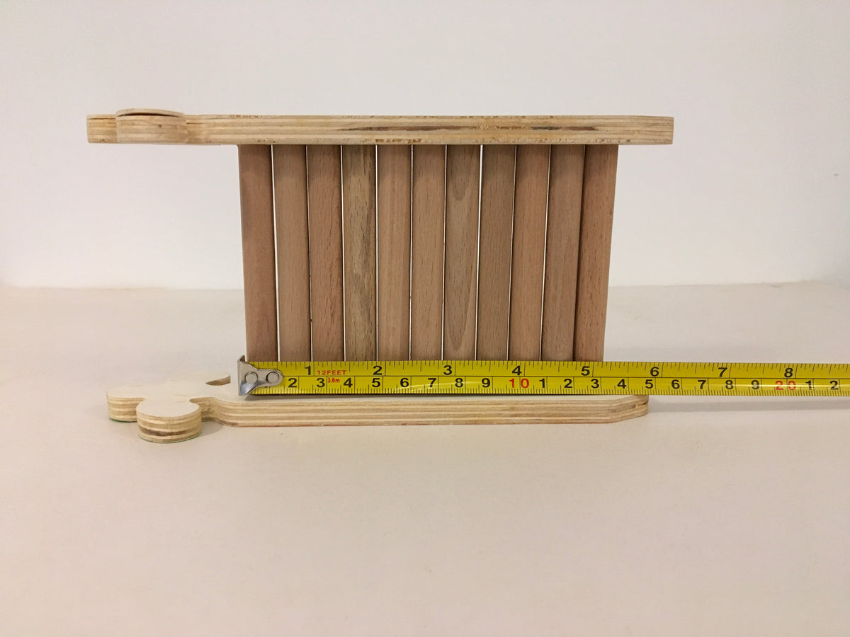 Preloved Bucastate Wooden Carrot bridge