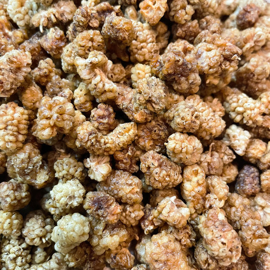 Dried white mulberries (Organic)