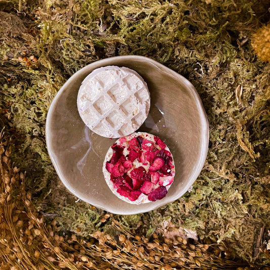 Cranberry Oat Waffles