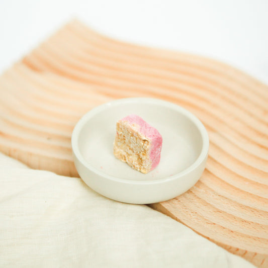 Strawberry Tofu Cheesecake