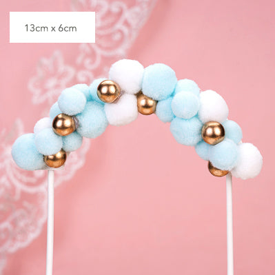 Bobble Balloon Arch (Blue)