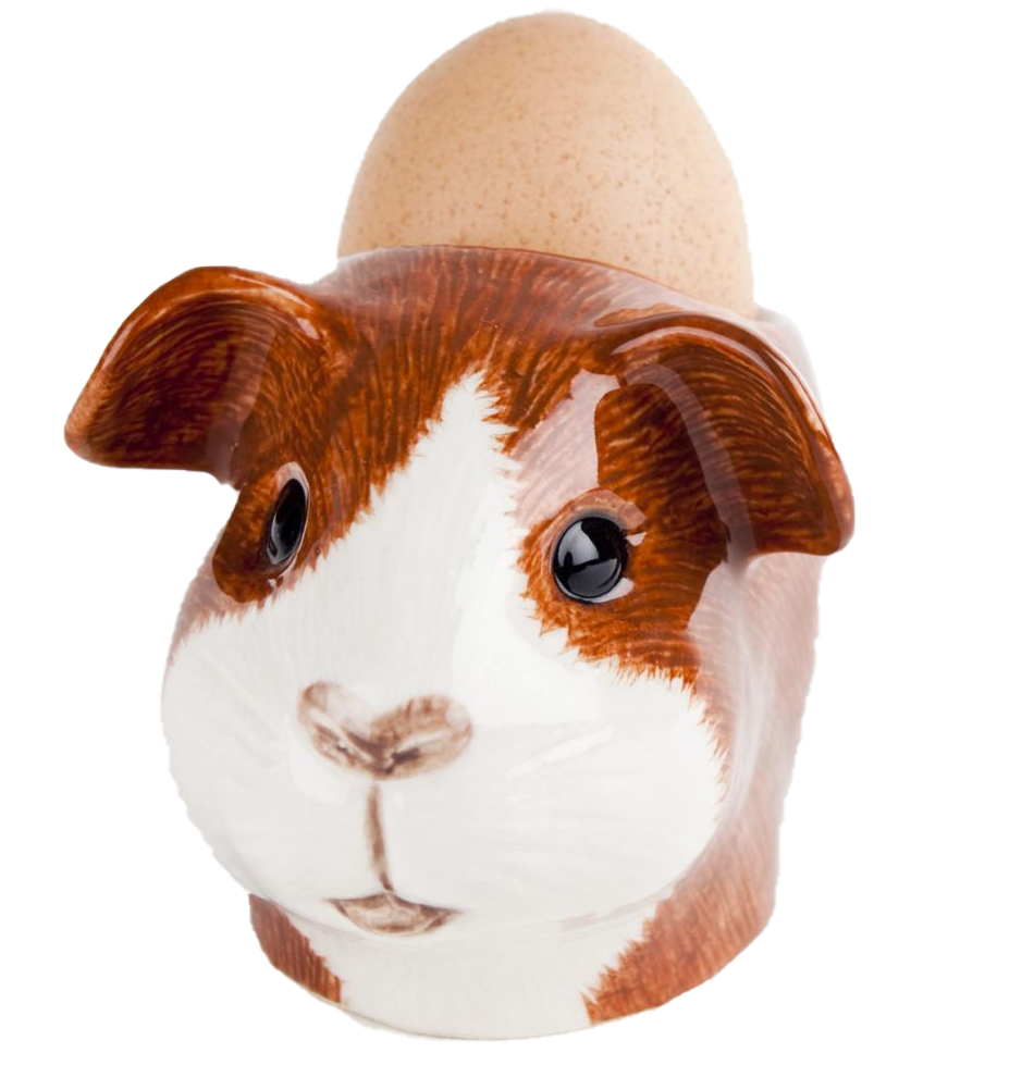 QUAIL CERAMICS Guinea Pig Face Egg Cups
