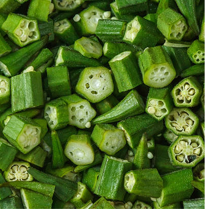 Freeze Dried Okra