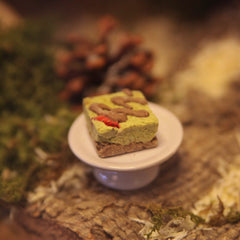 Matcha Strawberry Cheesecake