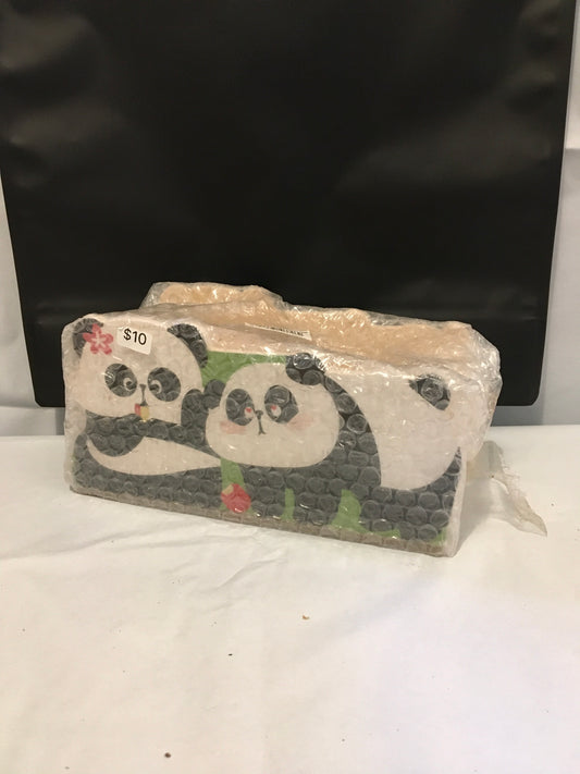 Preloved Wooden Two Panda Ladder Climbing Hideout Cage Accessory