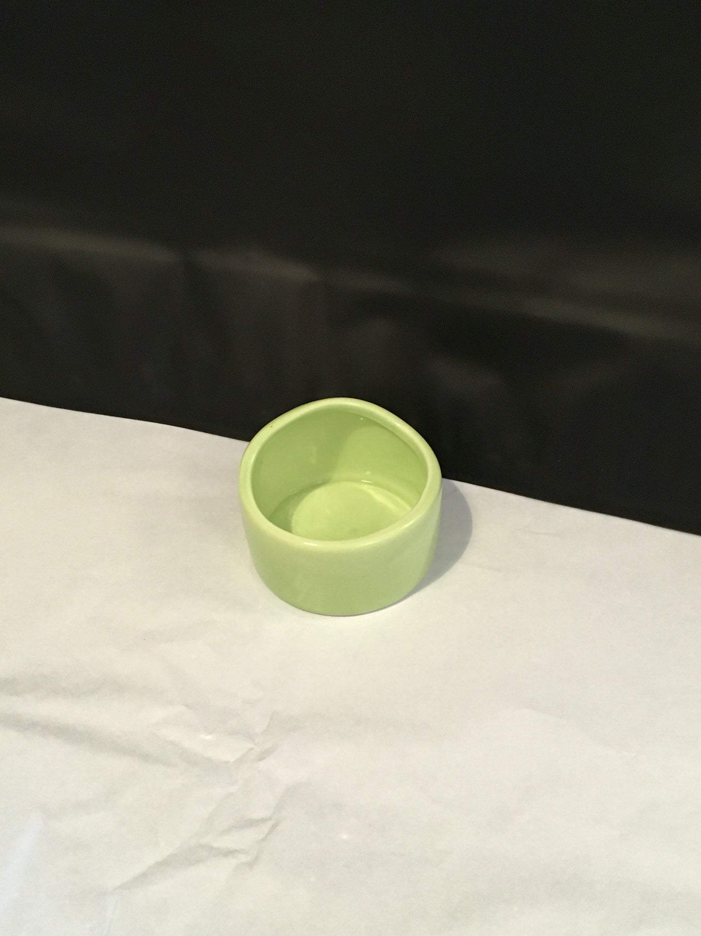 Preloved Green Ceramic Food Bowl