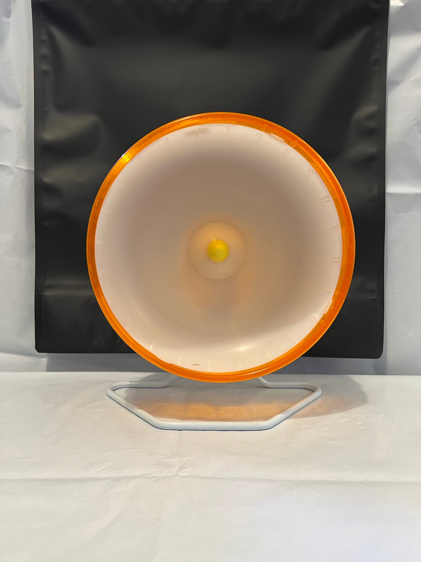 Preloved Orange Plastic Wheel 20cm