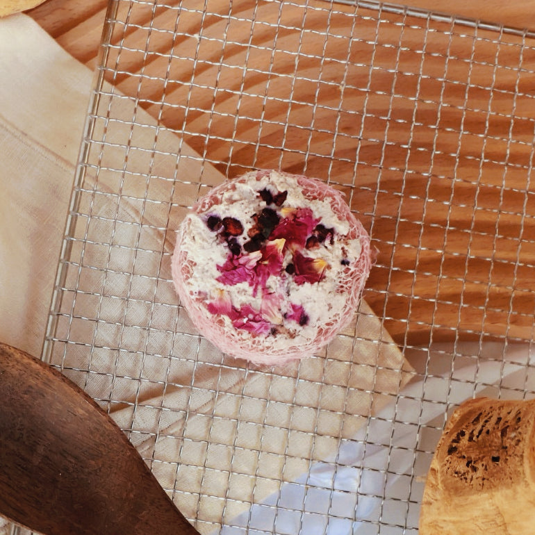 Roseberry Yogurt Loofah