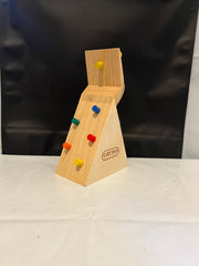 Preloved Carno Wooden Rock Climbing Enrichment