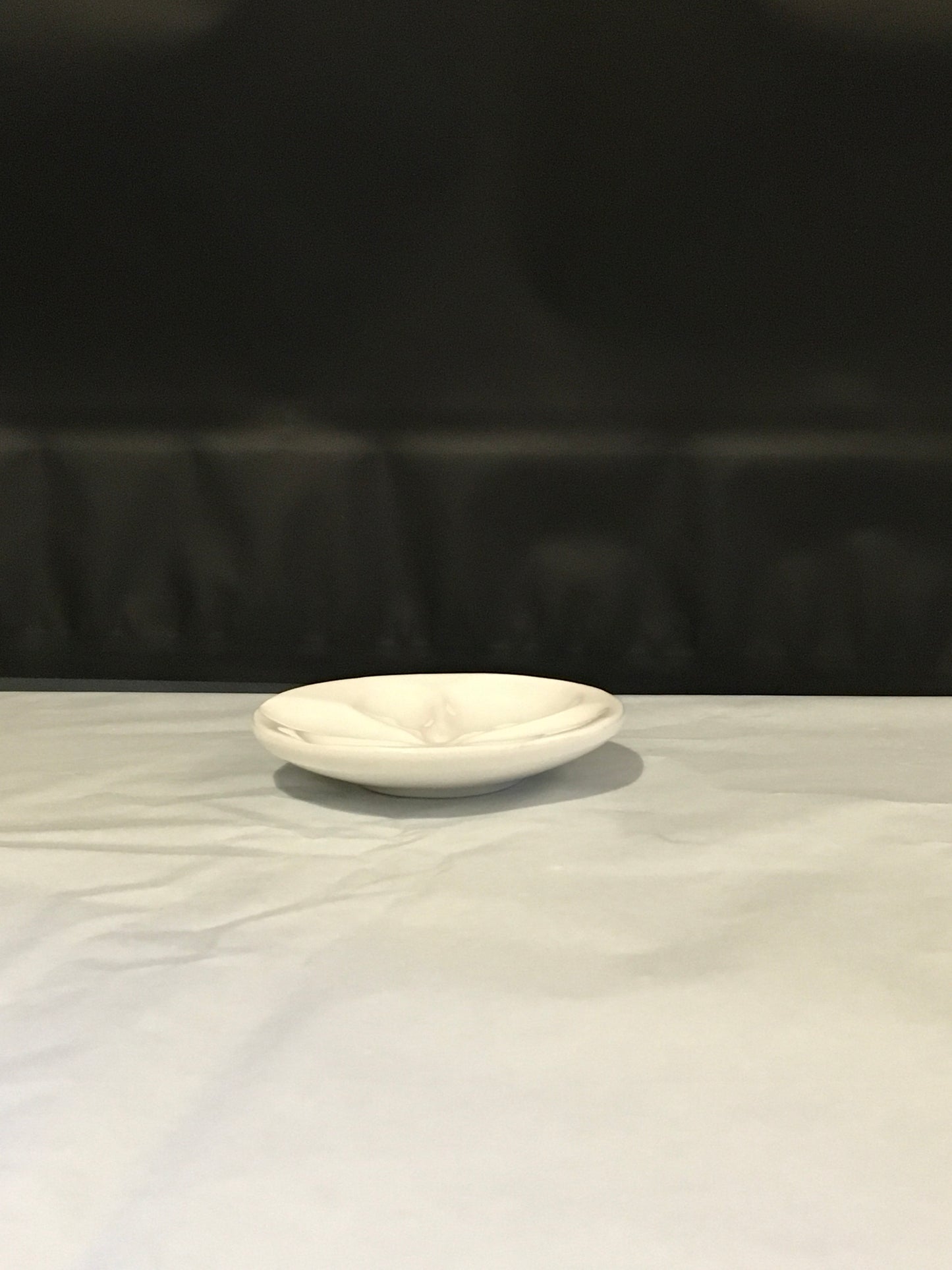 Preloved White Ceramic Plate Citrus Slice Shaped (Sold separately)