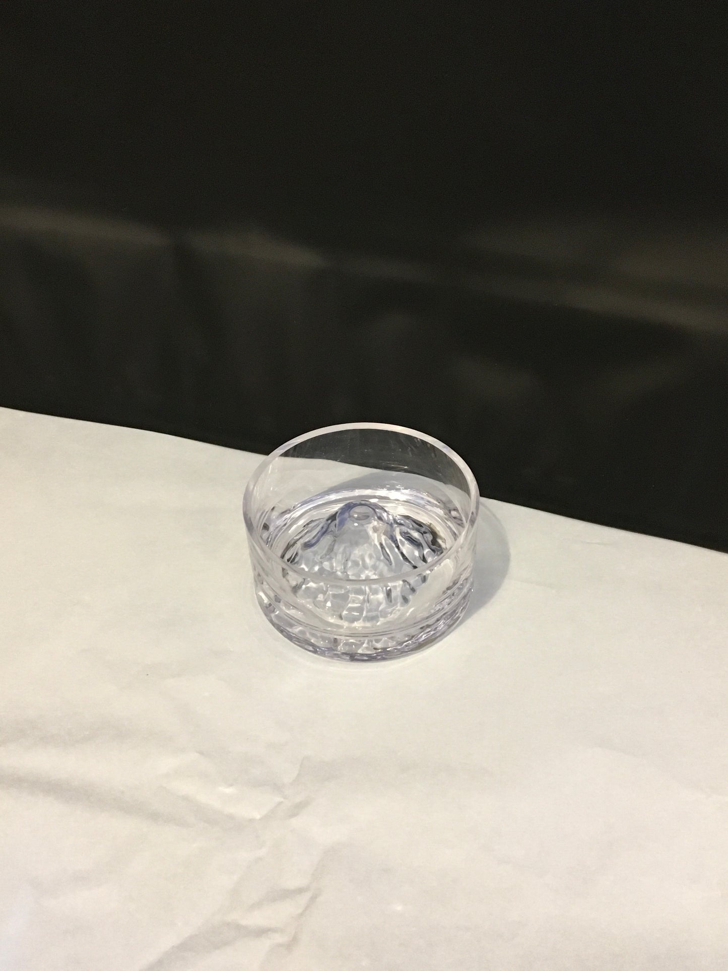 Preloved Glass Mountain Water Bowl