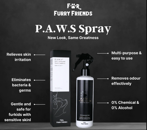 For Furry Friends Pet's Activated Water Sanitizer (P.A.W.S)