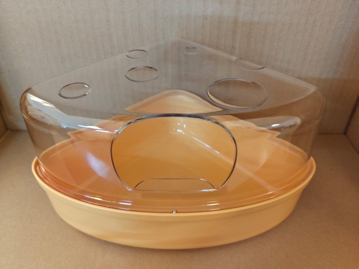 Preloved Bucastate Cheese Hamster Bathroom - Yellow