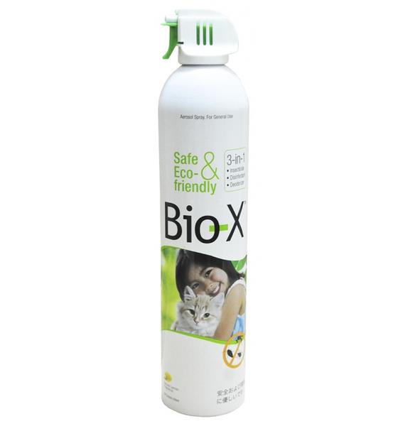 Bio-X 3-in-1 Aerosol Spray (Insect Repellent + Disinfectant + Deodorizer)