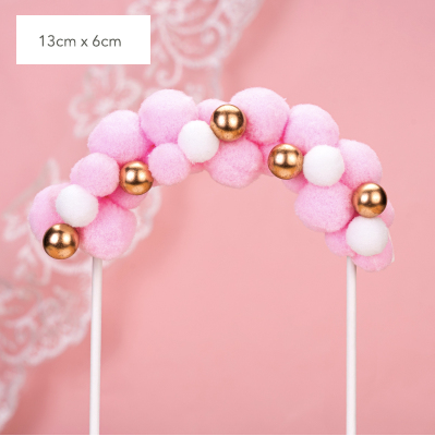 Bobble Balloon Arch (Pink)